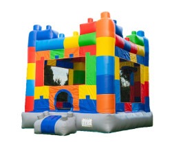 VIBRANT BLOCKS BOUNCE HOUSE