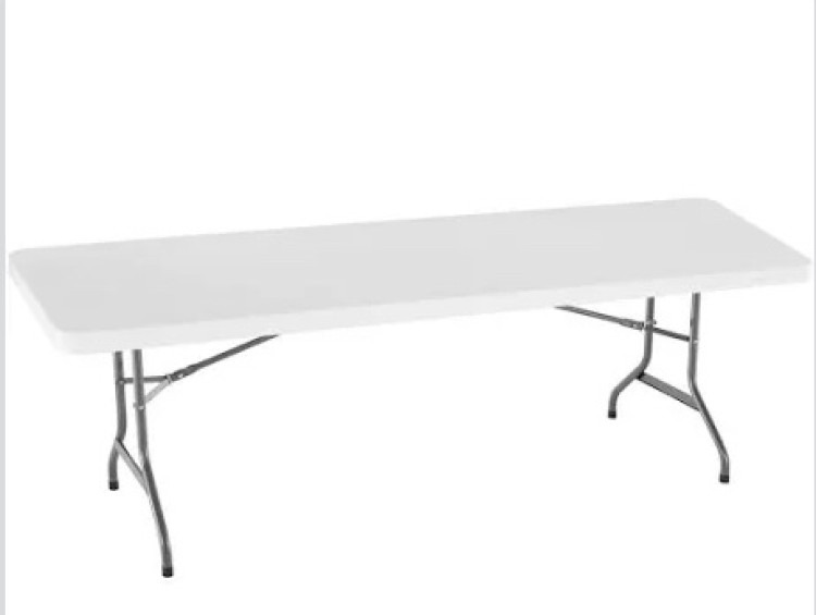 8 ft  Rectangle Table