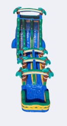 twin20plunge20slide202 1746633255 22 ft Twin Dual Water Plunge Slide w/ SLIP N SLIDE