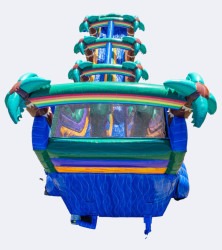 twin20plunge20slide203 1746633255 22 ft Twin Dual Water Plunge Slide w/ SLIP N SLIDE