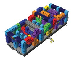 TETRIS OBSTACLE (30 FT)