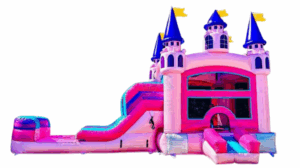 Fairytopia Princess Castle bounce house combo rental from Wisconsin Inflatables