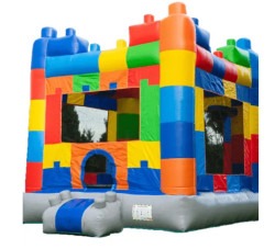 Colorful Cubes Bounce House Rental Germantown Wisconsin Inflatables