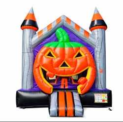 HALLOWEEN PUMPKIN BOUNCE HOUSE RENTAL